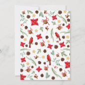 Jingle en Mingle-kerstfeestdag Kaart (Achterkant)