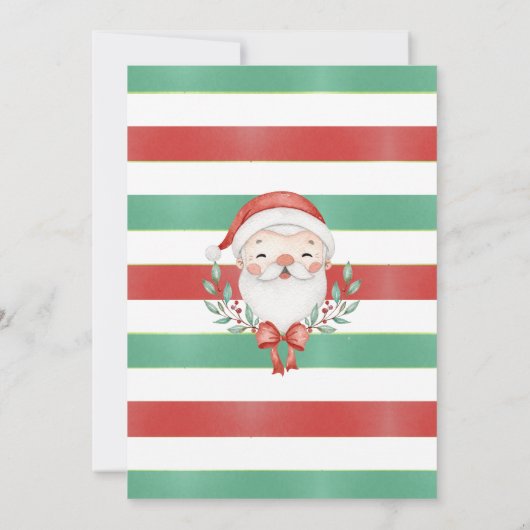 Jingle en Mingle-kerstfeestdag Kaart (Achterkant)