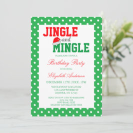 Jingle en Mingle Kerstmis Kaart
