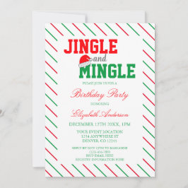 Jingle en Mingle Kerstmis Kaart