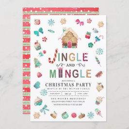 Jingle en Mingle Kerstontbijt Kaart