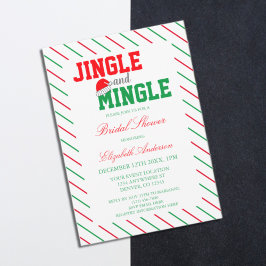 Jingle en Mingle-kerstVrijgezellenfeest Kaart