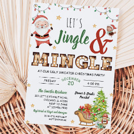 Jingle en Mingle Lelijke Trui Feest Kaart