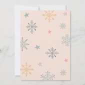 Jingle en Mingle Schattige kerstfeest Kaart (Achterkant)