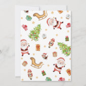 Jingle en Mingle Ugly Sweater Party Kaart (Achterkant)