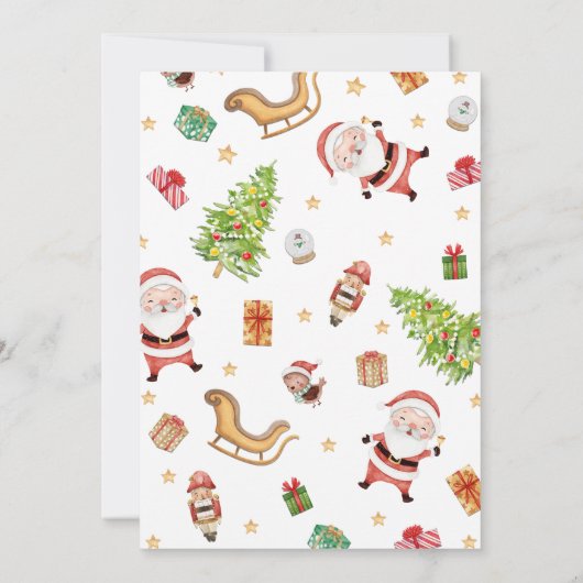 Jingle en Mingle Ugly Sweater Party Kaart (Achterkant)