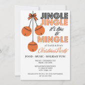 Jingle en Mingle Vakantie / Kerstfeest Kaart (Voorkant)