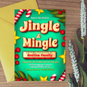 Jingle en Mingle Vakantie - Turquoise Kaart