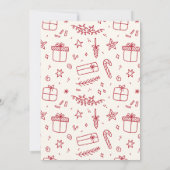 Jingle en Mingle Whimsical Kerstfeest Kaart (Achterkant)