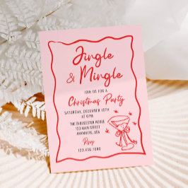 Jingle en Mingle Whimsical kerstfeest Kaart
