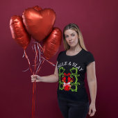 Jingle en Slay Kerstmis T-shirt