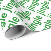 Jingle Green Cadeaupapier (Rol Hoek)