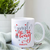 Jingle helemaal kerstbellen koffiemok