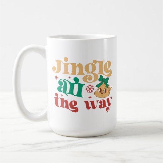 Jingle helemaal Koffie Mok (Links)