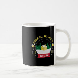 Jingle helemaal naar België - Belgisch Kerstfeest Koffiemok