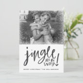 Jingle helemaal onderweg | Moderne sneeuwkerst (Staand voorkant)