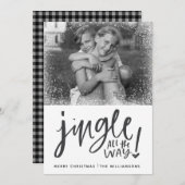 Jingle helemaal onderweg | Moderne sneeuwkerst (Voorkant / Achterkant)