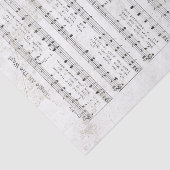 Jingle helemaal op weg naar muziek Tissuepapier (Detail)