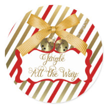 Jingle helemaal rond Sticker
