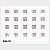 JINGLE HELEMAAL RONDE STICKER (Vel)