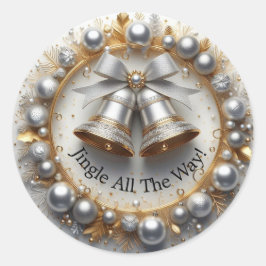 Jingle helemaal! ronde sticker