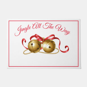 Jingle helemaal tot in de deur deurmat