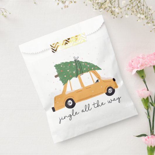 Jingle helemaal tot Kerstmis Bedankzakje (Gezegeld)