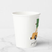 Jingle helemaal tot Kerstmis Papieren Bekers (Rechts)