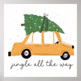 Jingle helemaal tot Kerstmis Poster