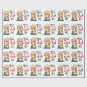 Jingle Hell Curmudgeon Wrapping Paper Cadeaupapier (Vlak)