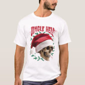 Jingle Hell Skull T-shirt (Voorkant)