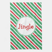 Jingle Holiday Keuken Handdoek (Verticaal)