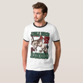 🎄 Jingle Horse Rodeo T-Shirt – Westerse Kerst  (Voorkant volledig)
