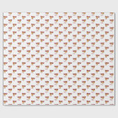  Jingle Jingle bell Wrapping Paper Cadeaupapier (Vlak)