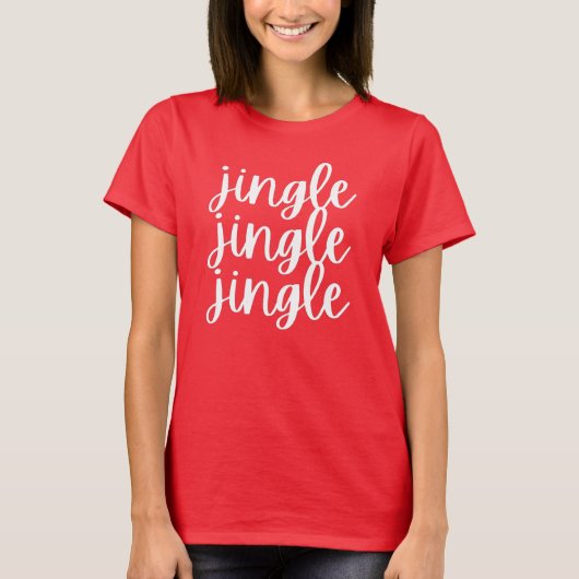 jingle jingle kerst T-Shirt (Voorkant)