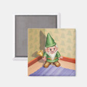 Jingle Jingle Kleine Gnome Ding-a-Ling Magnet (Voorkant / Achterkant)