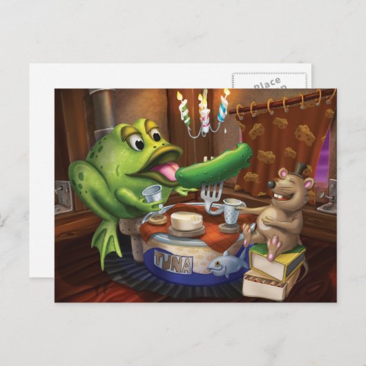 Jingle Jingle Little Gnome Best Friends Briefkaart (Voorkant / Achterkant)