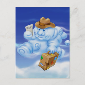 Jingle Jingle Little Gnome Cloud Briefkaart