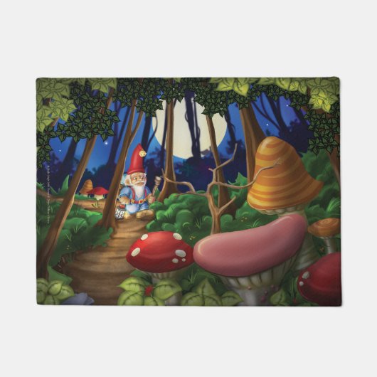 Jingle Jingle Little Gnome Doormat Deurmat (Voorkant)