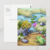 Jingle Jingle Little Gnome Frog & Toad Briefkaart (Voorkant / Achterkant)