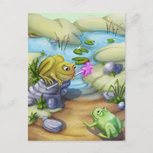 Jingle Jingle Little Gnome Frog & Toad Briefkaart