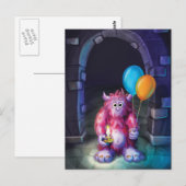 Jingle Jingle Little Gnome Happy Birthday Briefkaa Briefkaart (Voorkant / Achterkant)