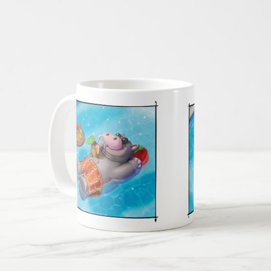 Jingle Jingle Little Gnome Happy Hippo Mok (Voorkant links)