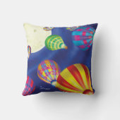 Jingle Jingle Little Gnome Hot Air ballonpiloot Kussen (Achterkant)