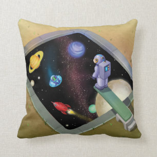Jingle Jingle Little Gnome Outer Space Pillow Kussen