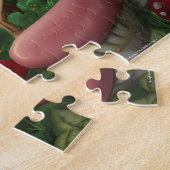 Jingle Jingle Little Gnome Puzzle met Gift Box Legpuzzel (Zijkant)