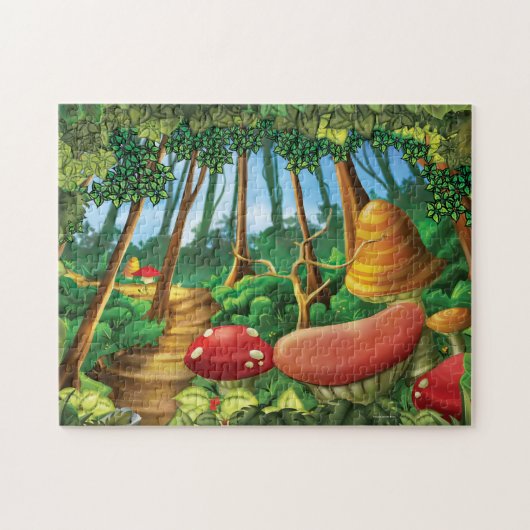 Jingle Jingle Little Gnome Whimsical Forest Puzzle Legpuzzel (Horizontaal)