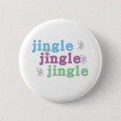 Jingle Jingle Ronde Button 5,7 Cm (Voorkant)