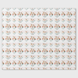 Jingle Joy Ornament Parade Cadeaupapier