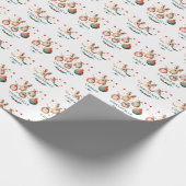 Jingle Joy Ornament Parade Cadeaupapier (Hoek)